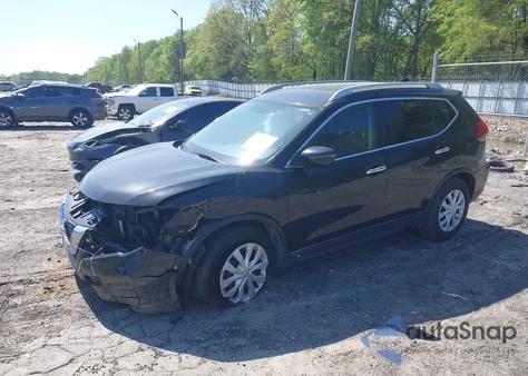 2017 Nissan Rogue S из США, поврежденный, VIN KNMAT2MT2HP535717